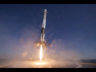Chap. 9, activité 5, vidéo "Décollage Falcon 9"
